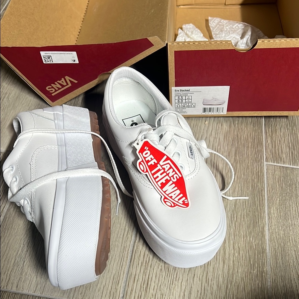 Vans Women's White Sneakers